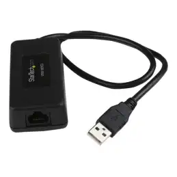 StarTech.com Extendeur Ethernet 1 port USB sur Cat5 - Cat6 - jusqu'à 40 m - Câble de rallonge USB - USB ... (USB110EXT2)_4